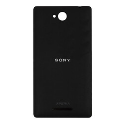 Задня кришка Sony C2305 Xperia C, High quality, Чорний
