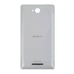 Задняя крышка Sony C2305 Xperia C, High quality, Белый