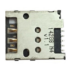 Роз'єм на SIM карту Nokia Lumia 550 / Lumia 650 / Lumia 735 / Lumia 830 / Lumia 950XL
