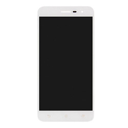 Дисплей (екран) Asus ZE520KL ZenFone 3, High quality, З сенсорним склом, Без рамки, Білий