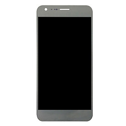 Дисплей (екран) LG K580 X Cam, З сенсорним склом, Сірий