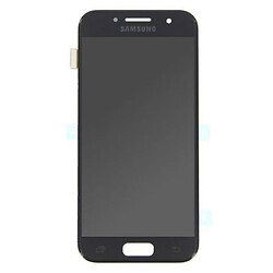 Дисплей (экран) Samsung A320 Galaxy A3 Duos, С сенсорным стеклом, Без рамки, TFT, Черный