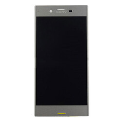 Дисплей (экран) Sony F8331 Xperia XZ / F8332 Xperia XZ, С сенсорным стеклом, Серебряный