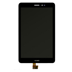 Дисплей (екран) Huawei S8-701u MediaPad T1 8.0, З сенсорним склом, Чорний