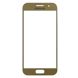 Стекло Samsung A320 Galaxy A3 Duos, Золотой
