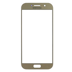 Стекло Samsung A520 Galaxy A5 Duos, Золотой