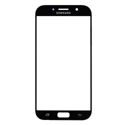 Скло Samsung A720 Galaxy A7 Duos, Чорний