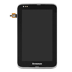 Дисплей (экран) Lenovo A1000 IdeaTab, С сенсорным стеклом, Серый