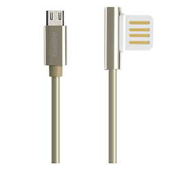 USB кабель Remax RC-054m Emperor, MicroUSB, Original, 1.0 м., Золотий