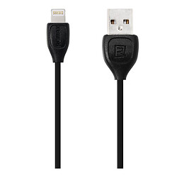 USB кабель Remax RC-050i Lesu Apple iPhone SE 2022 / iPhone 14 Pro Max / iPhone 14 Plus / iPhone 14 Pro / iPhone 14 / iPhone 13 Pro / iPhone 13 Mini / iPhone 13 / iPhone 13 Pro Max / iPhone 12 Mini / iPhone 12 Pro Max, Lightning, Original, 1.0 м., Чорний