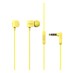 Навушники Remax RM-502, З мікрофоном, Жовтий