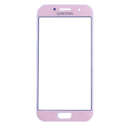 Скло Samsung A520 Galaxy A5 Duos, Рожевий