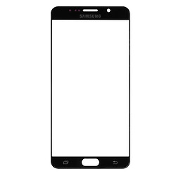 Скло Samsung N920 Galaxy Note 5 / N9200 Galaxy Note 5 Dual Sim, Чорний