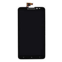 Дисплей (екран) Lenovo S938t, З сенсорним склом, Чорний