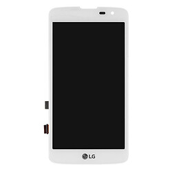 Дисплей (экран) LG X210 K7, С сенсорным стеклом, Белый