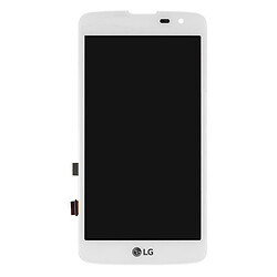 Дисплей (екран) LG X210 K7, З сенсорним склом, Білий