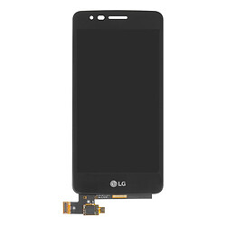 Дисплей (екран) LG X240 K8, З сенсорним склом, Чорний