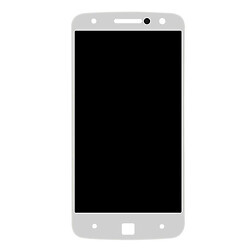 Дисплей (екран) Motorola XT1650 Moto Z, Original (PRC), З сенсорним склом, Без рамки, Білий