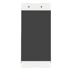 Дисплей (екран) Sony G3112 Xperia XA1 Dual / G3116 Xperia XA1 / G3121 Xperia XA1 / G3123 Xperia XA1 / G3125 Xperia XA1, Original (PRC), З сенсорним склом, Без рамки, Білий