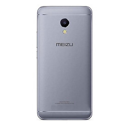 Задня кришка Meizu M5S, High quality, Сірий