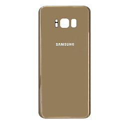 Задня кришка Samsung G955 Galaxy S8 Plus, High quality, Золотий