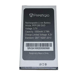 Аккумулятор Prestigio MultiPhone PFP 1280 DUO, Original