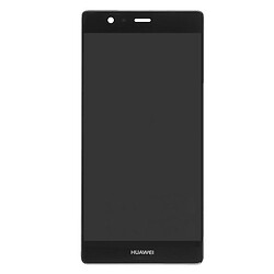 Дисплей (екран) Huawei Ascend P9 Plus, З сенсорним склом, Чорний