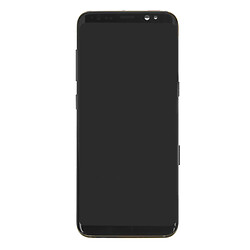 Дисплей (екран) Samsung G950 Galaxy S8, З сенсорним склом, З рамкою, Amoled, Золотий