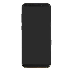 Дисплей (экран) Samsung G955 Galaxy S8 Plus, С рамкой, С сенсорным стеклом, Super Amoled, Золотой