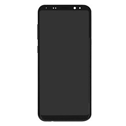 Дисплей (екран) Samsung G955 Galaxy S8 Plus, З сенсорним склом, Срібний