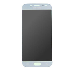 Дисплей (екран) Samsung J530 Galaxy J5, З сенсорним склом, Срібний