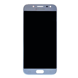 Дисплей (екран) Samsung J530 Galaxy J5, З сенсорним склом, Без рамки, OLED, Синій