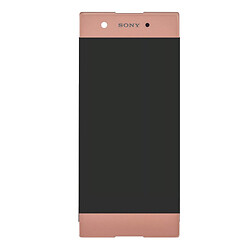 Дисплей (екран) Sony G3112 Xperia XA1 Dual / G3116 Xperia XA1 / G3121 Xperia XA1 / G3123 Xperia XA1 / G3125 Xperia XA1, Original (PRC), З сенсорним склом, Без рамки, Рожевий
