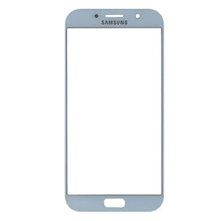 Стекло Samsung A720 Galaxy A7 Duos, Голубой