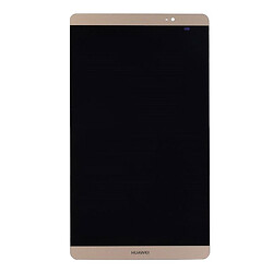 Дисплей (екран) Huawei MediaPad M2 8.0, З сенсорним склом, Золотий