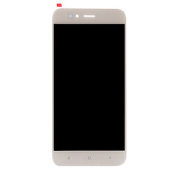 Дисплей (екран) Xiaomi Mi A1 / Mi5x, High quality, Без рамки, З сенсорним склом, Білий