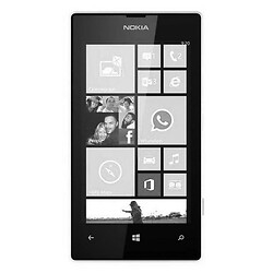 Задня кришка Nokia Lumia 520 / Lumia 525, High quality, Чорний