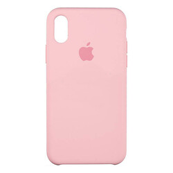 Чохол (накладка) Apple iPhone X / iPhone XS, Original Soft Case, Light Pink, Рожевий