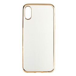 Чохол (накладка) Apple iPhone X, G-Case Shiny Plating, Золотий