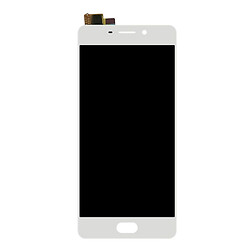Дисплей (екран) Meizu M6 Note, High quality, Без рамки, З сенсорним склом, Білий