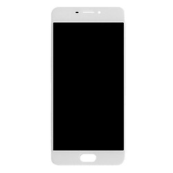Дисплей (экран) Meizu M6, High quality, С сенсорным стеклом, Без рамки, Белый