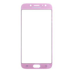 Скло Samsung J730 Galaxy J7, Рожевий