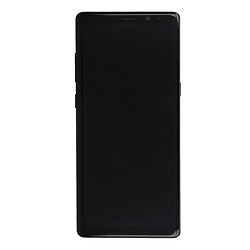 Дисплей (екран) Samsung N950 Galaxy Note 8, З сенсорним склом, З рамкою, OLED, Чорний