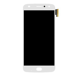 Дисплей (екран) Motorola XT1710 Moto Z2 Play, Без рамки, З сенсорним склом, TFT, Білий