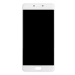 Дисплей (экран) Meizu M3x, High quality, Без рамки, С сенсорным стеклом, Белый