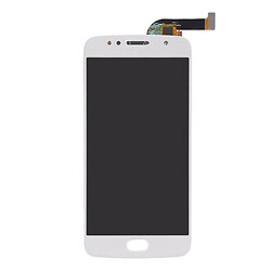 Дисплей (екран) Motorola XT1792 Moto G5S / XT1793 Moto G5S / XT1794 Moto G5s, З сенсорним склом, Білий