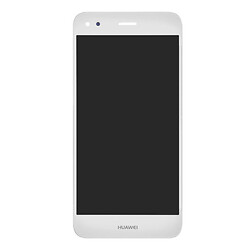 Дисплей (екран) Huawei Nova Lite 2017 / P9 Lite Mini / Y6 Pro 2017, High quality, З сенсорним склом, Без рамки, Білий
