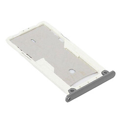 Тримач SIM картки Xiaomi Redmi Note 3 / Redmi Note 3 Pro, З роз'ємом на карту пам'яті, Срібний