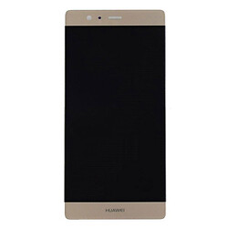 Дисплей (екран) Huawei Ascend P9 Plus, З сенсорним склом, Золотий