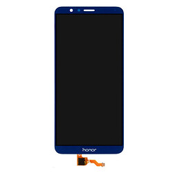 Дисплей (екран) Huawei Honor 7X, З сенсорним склом, Синій